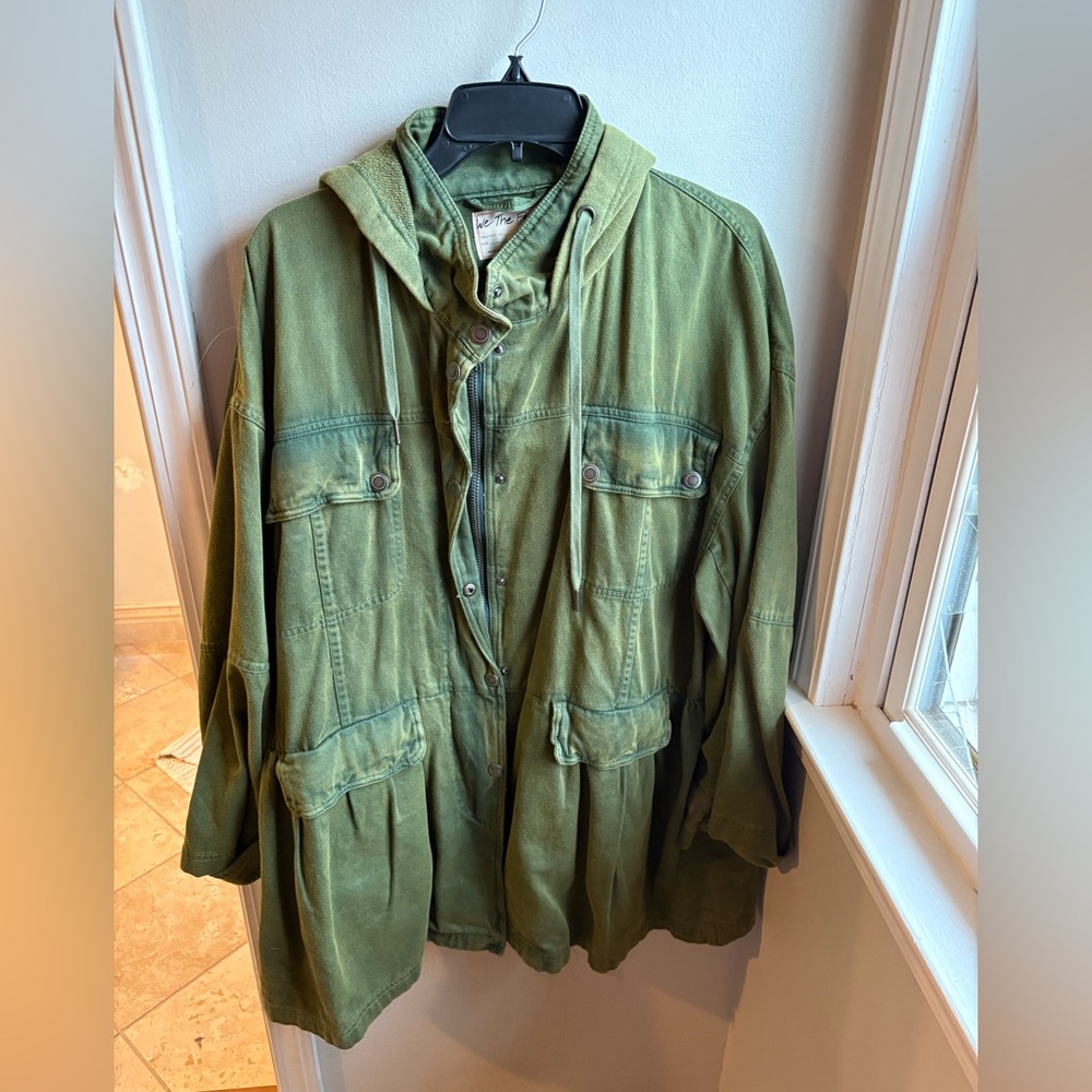 We The Free Olive Green Jacket size S